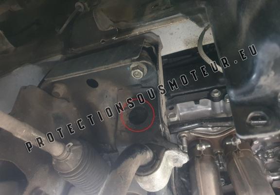 Protection sous moteur et de la radiateur  Subaru XV