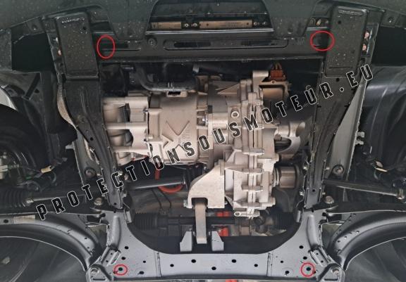 Protection sous moteur et de la boîte de vitesse Dacia Spring - Aluminium 