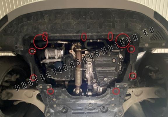 Protection sous moteur et de la boîte de vitesse Fiat 600