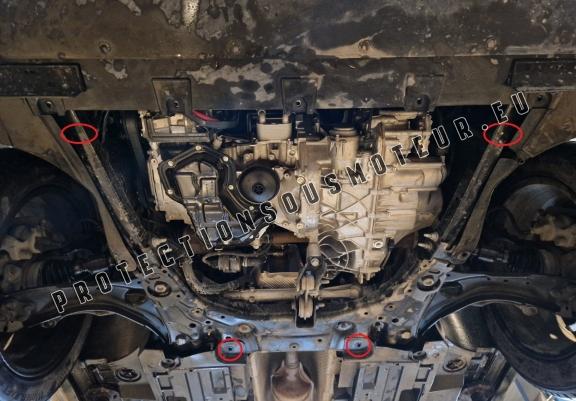 Protection sous moteur et de la boîte de vitesse Renault Captur