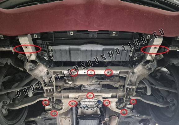 Protection sous moteur et de la boîte de vitesse Alfa Romeo Stelvio