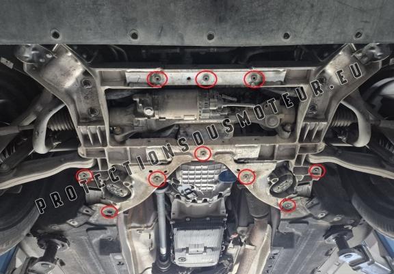 Protection sous moteur et de la boîte de vitesse Alfa Romeo Stelvio