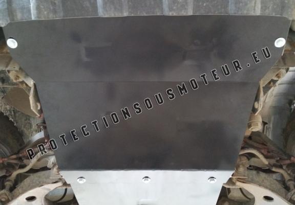 Protection sous moteur et de la radiateur Nissan Navara D22