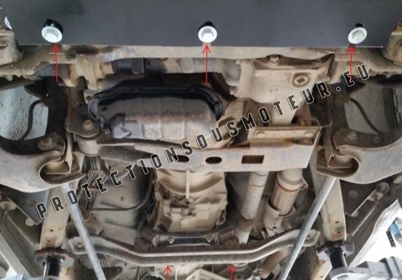 Protection de la boîte de vitesse Nissan Navara D22