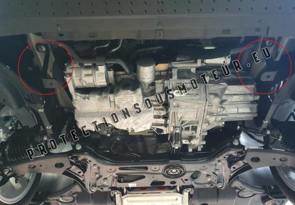 Protection sous moteur et de la boîte de vitesse VW Passat 