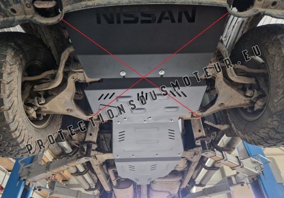 Aluminium protection de la boîte de vitesse Nissan Navara