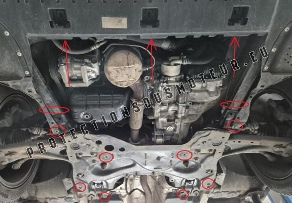 Protection sous moteur et de la boîte de vitesse Citroen DS4 II
