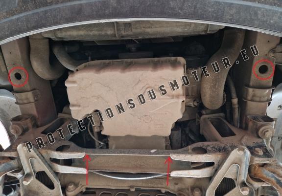Protection sous moteur et de la boîte de vitesse Volkswagen Crafter - Aluminium