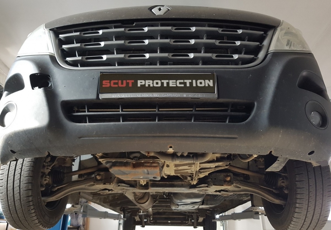 Protection Sous-moteur Métallique Pour Nissan Interstar (1998-2010) - Anti-encastrement, Renforcée, Facile à Monter