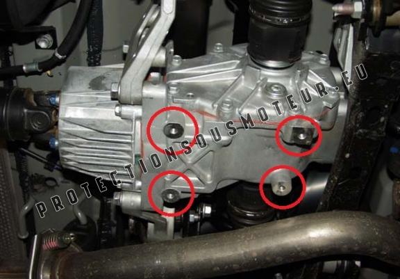 Aluminium protection du différentiel Toyota Rav4