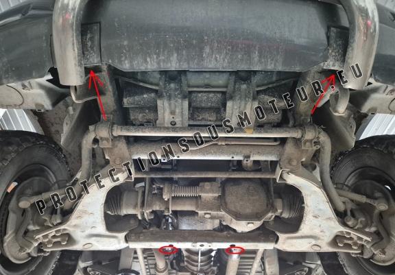 Protection sous moteur et de la radiateur Hyundai Terracan