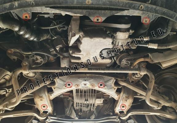 Protection sous moteur et de la boîte de vitesse Audi A6 Allroad 2 - avec latéraux