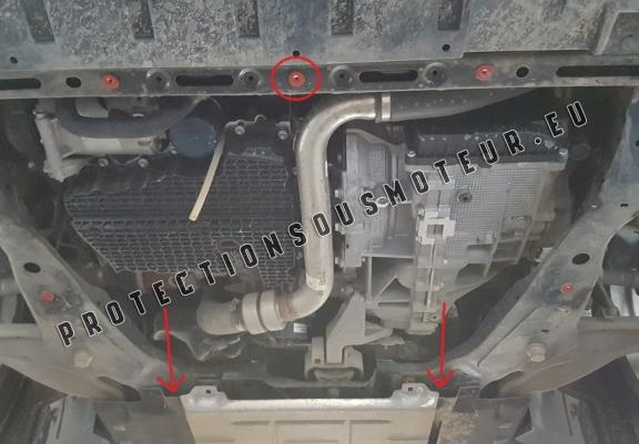 Protection sous moteur et de la boîte de vitesse Ford Edge