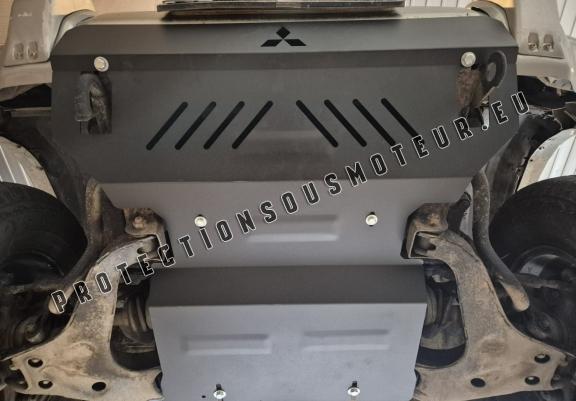 Protection sous moteur et de la radiateur Mitsubishi Pajero 3 (V60, V70)