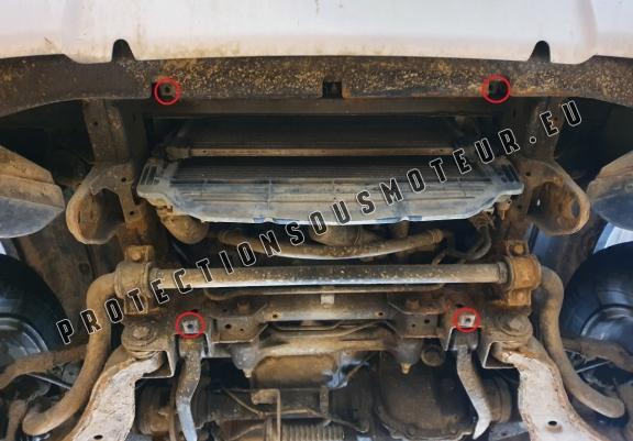 Protection de radiateur Mitsubishi L200