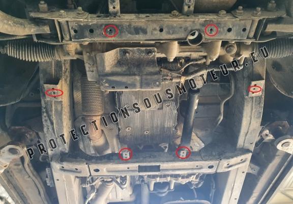 Protection de la boîte de vitesse SsangYong Rexton