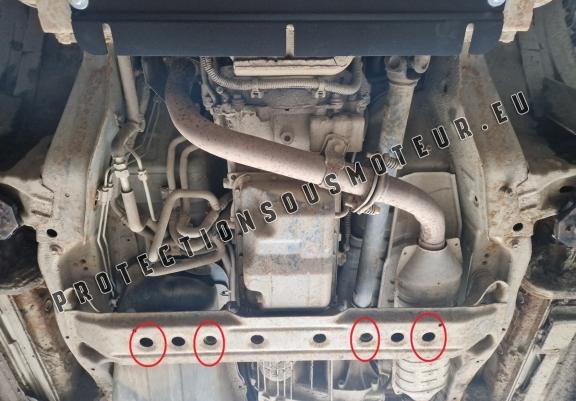 Protection de la boîte de vitesse Mitsubishi Pajero 4 (V80, V90)