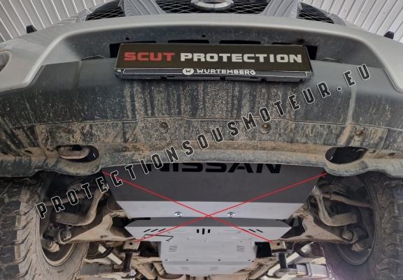 Protection de la boîte de vitesse  Nissan Navara D40