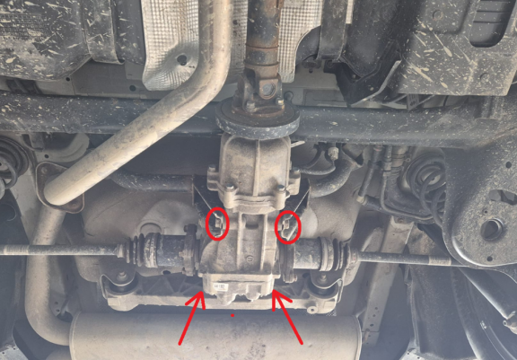 Aluminium protection du différentiel Suzuki S-Cross