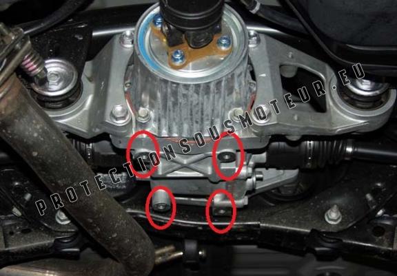 Protection du différentiel Toyota RAV 4