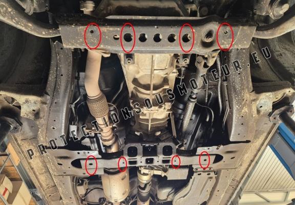 Protection de la boîte de vitesse Isuzu D-Max