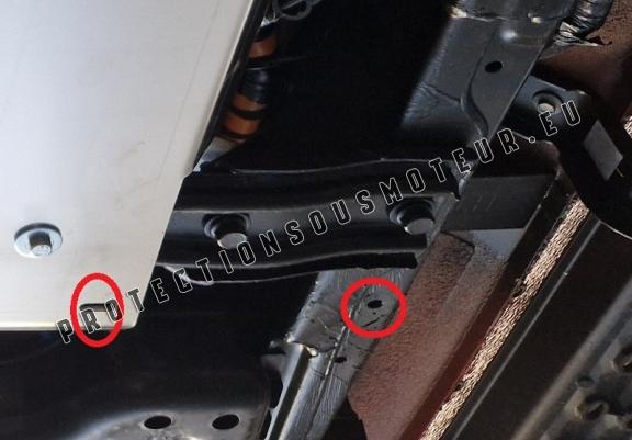 Protection de filtre à carburant Ford Ranger Raptor - Aluminium