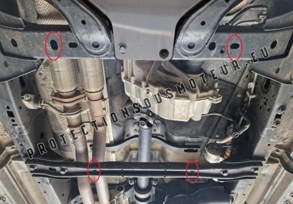 Protection de la boîte de transfert Ford Ranger Raptor - Aluminium