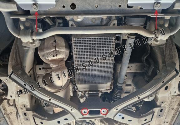 Protection de la boîte de vitesse automatique Ford Ranger