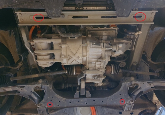 Protection sous moteur et de la boîte de vitesse Dacia Spring