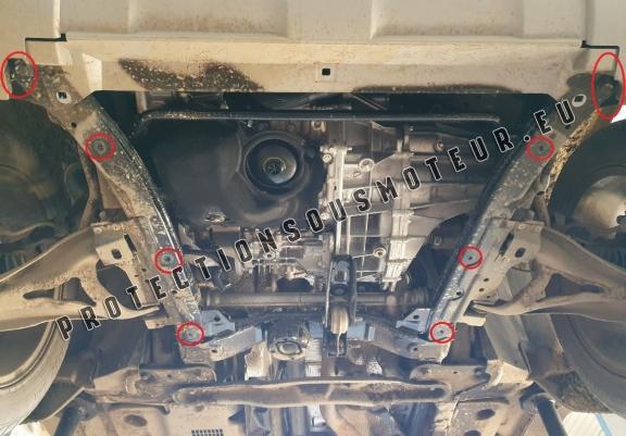 Protection sous moteur et de la boîte de vitesse Dacia Duster - 2,5 mm