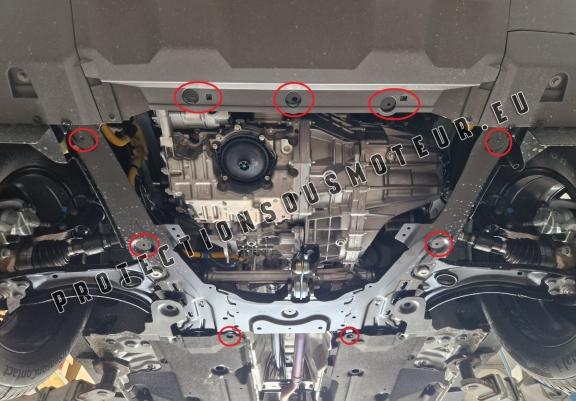 Protection sous moteur et de la boîte de vitesse Dacia Duster - 4x2 + 4x4