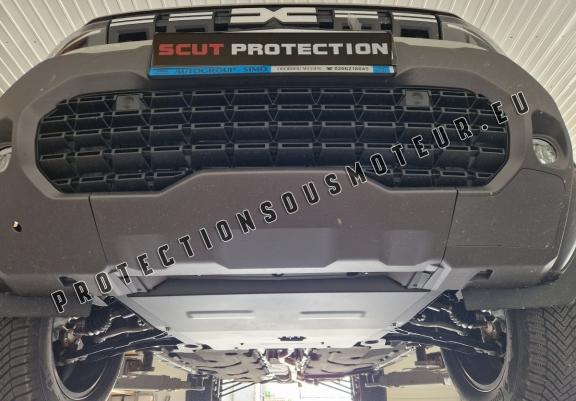 Protection sous moteur et de la boîte de vitesse Dacia Duster - 4x2 + 4x4