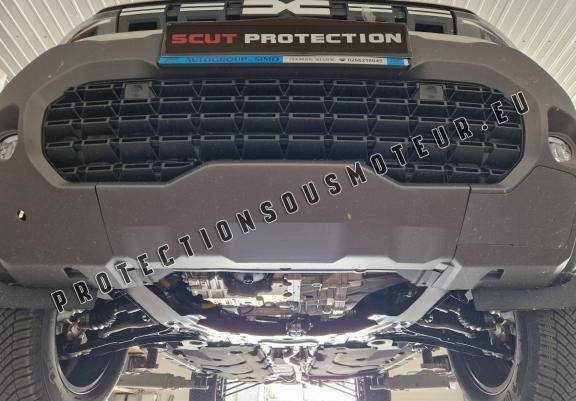 Protection sous moteur et de la boîte de vitesse Dacia Duster Aluminium- 4x4