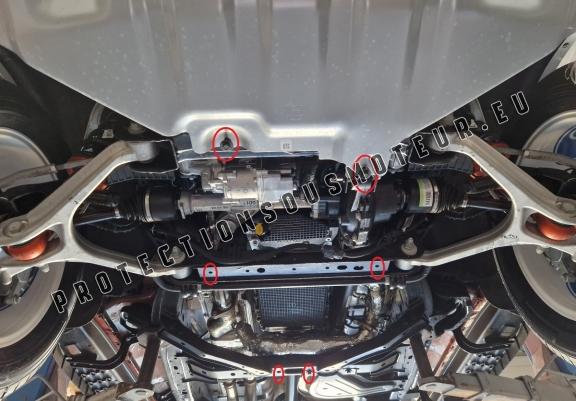 Protection sous moteur et de la boîte de vitesse Ford Ranger Raptor Aluminium