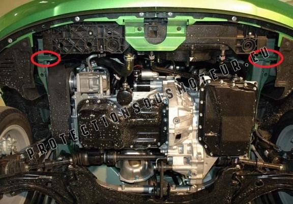 Protection sous moteur et de la boîte de vitesse Mazda 2