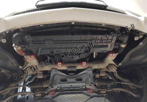 Protection sous moteur et de la radiateur Mercedes E-Classe W212