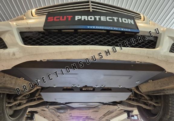 Protection sous moteur et de la radiateur Mercedes C-Class W204