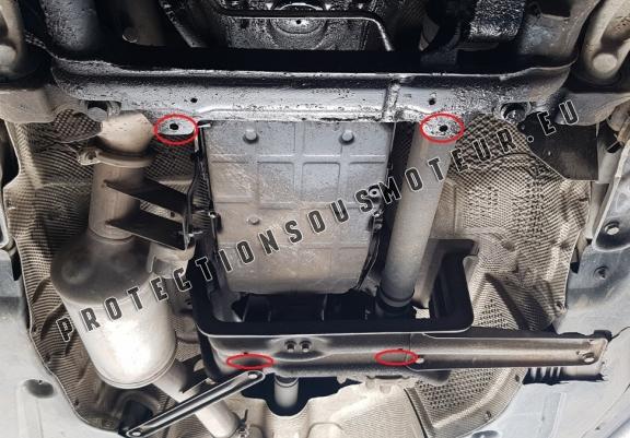 Protection sous moteur et de la boîte de vitesse Mercedes ML W164
