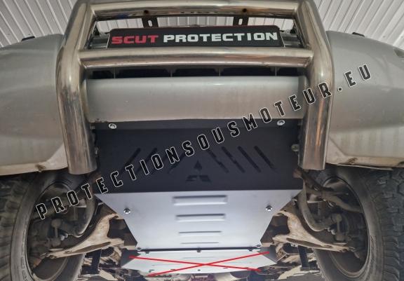 Protection sous moteur et de la radiateur Mitsubishi Pajero 3 (V60, V70) Vers 2.0