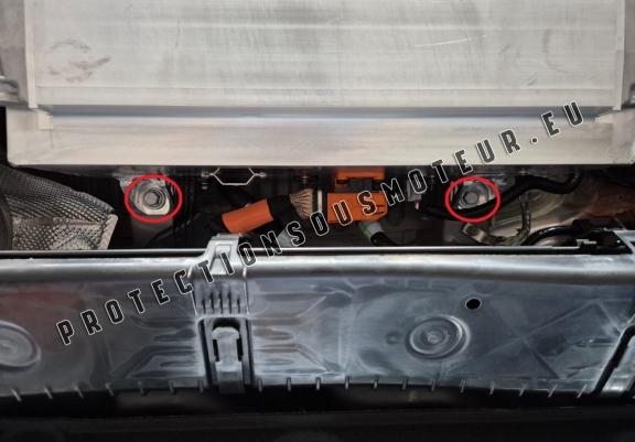 Protection de batterie en acier pour Dacia Duster Hybrid