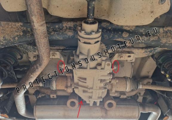 Protection du différentiel Fiat Panda 4x4