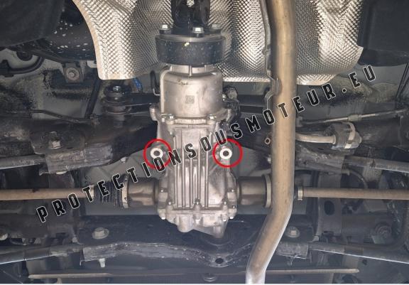 Aluminium protection du différentiel Dacia Duster 4x4