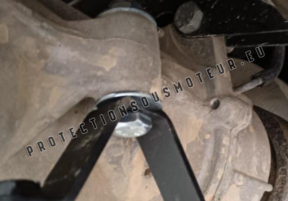 Aluminium protection du différentiel Dacia Duster 4x4
