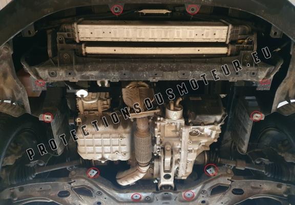 Protection sous moteur et de la radiateur SsangYong Korando