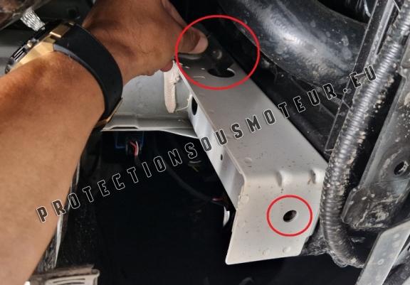 Protection sous moteur et de la radiateur Ssangyong Torres