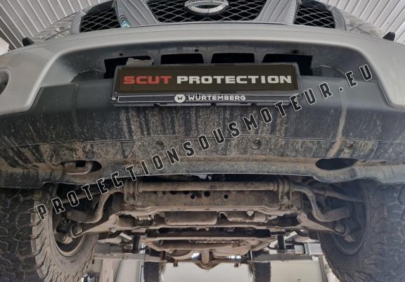 Protection de radiateur Nissan Navara D40