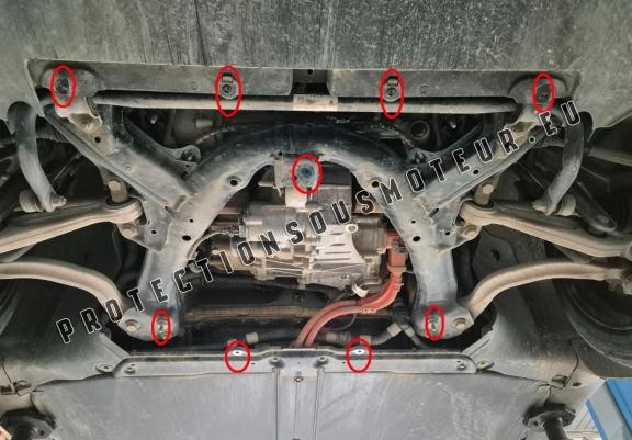 Protection sous moteur électrique avant pour Tesla Model Y AWD