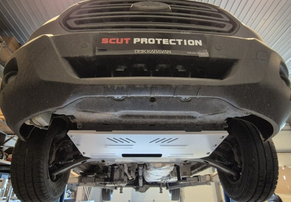 Aluminium protection sous moteur et de la boîte de vitesse Ford Transit 4x4