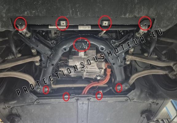 Protection moteur électrique avant en aluminium – Tesla Model 3 AWD