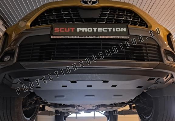 Protection sous moteur et de la boîte de vitesse  Toyota Yaris Cross - Aluminium  